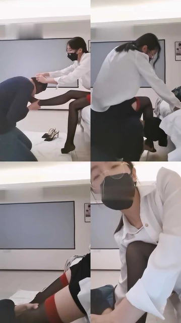 【夏木】御姐黑丝虐老男人