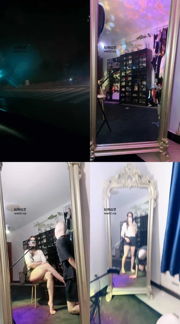 【予涵】镜前羞辱裸足恋足舔