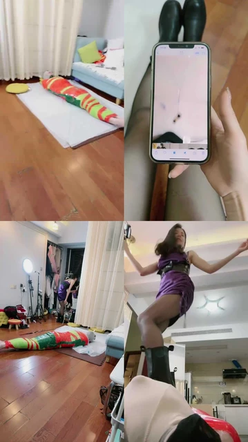 【芷晴】情人劫-惩罚男友变成跳舞毯/电击/长鞭暴抽