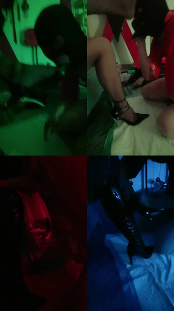 【姬婷】暗黑刑房-长靴黑丝高跟虐