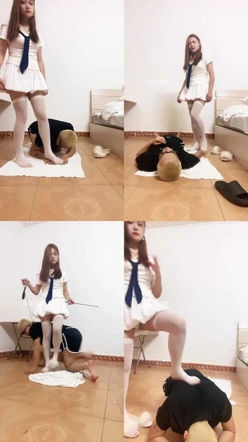 【泡泡s】白丝踩废狗