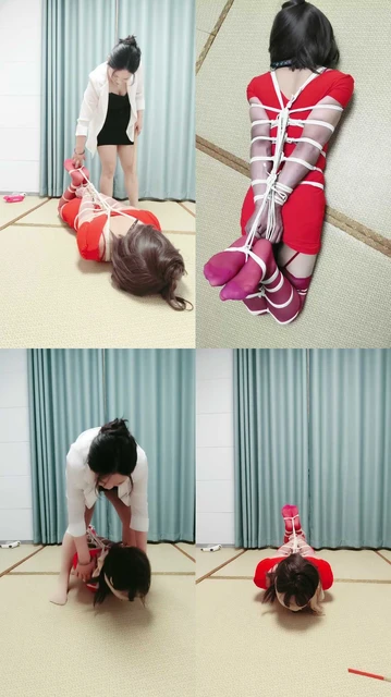 【盈盈S】玩一下直臂驷马捆绑