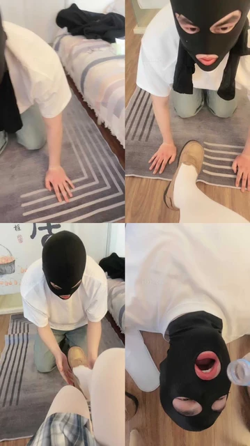 【柠檬小主】洛丽塔S-皮鞋白袜踩狗爪/骑马/镜前羞辱