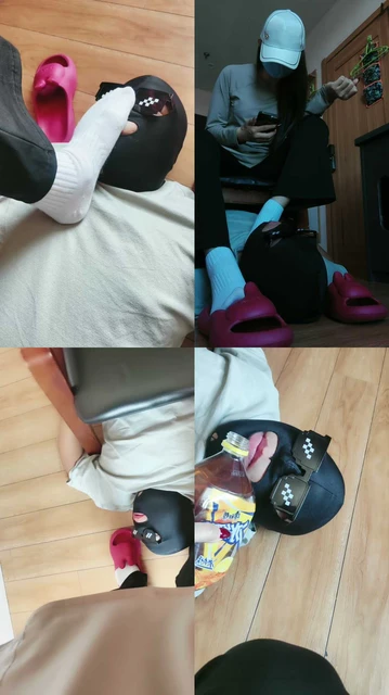 【咸蛋】棉袜裸足窒息