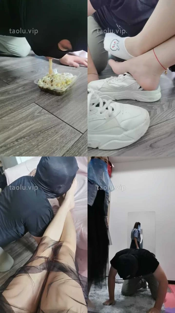 【甘露】舔闻运动鞋船袜裸足/骑马转胯耳光