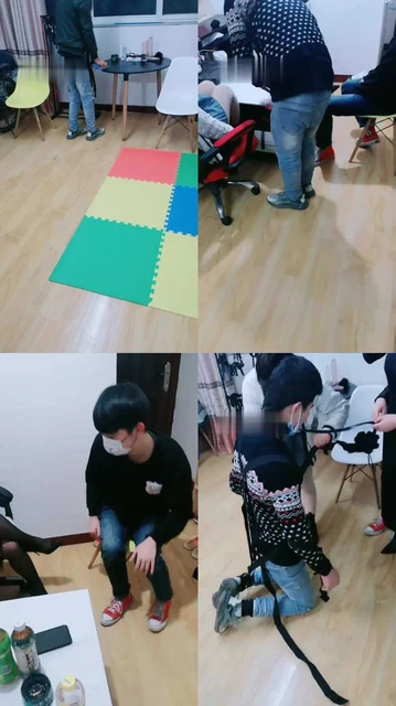 【一璇】家奴打扫卫生素人表弟突然客串当狗【双视角版】