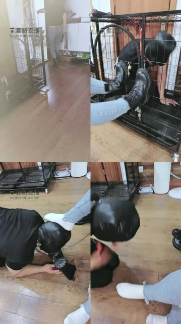 【西安欣】胯下的屈从-舔马丁靴/白袜深喉