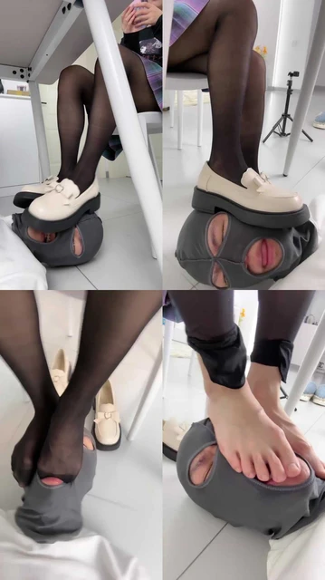 【狗哥】白皮鞋+黑丝+裸足无意识踩狗脸