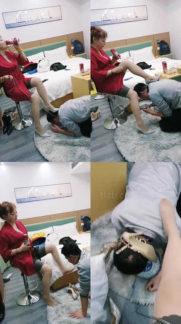 【乐爷】高跟肉丝踩狗/强迫喂食/人肉脚垫/脚插嘴