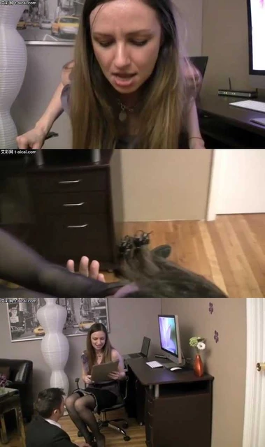 【欧美女王】剧情-经理被女秘书抓到把柄后沦为女秘书脚下的一条狗!