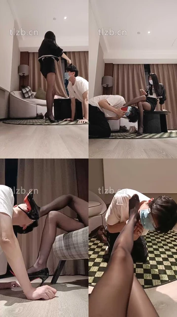 【十言】黑丝高跟崇拜-转胯-人肉坐垫-臭脚捂脸