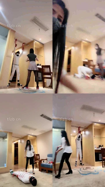 【安琪】带上妹妹一起惩罚暴虐沙包