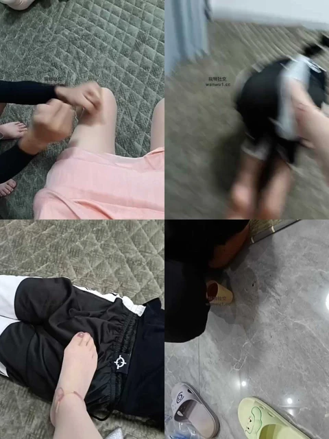 【姗姗】迷恋肉丝jio高跟贱奴才