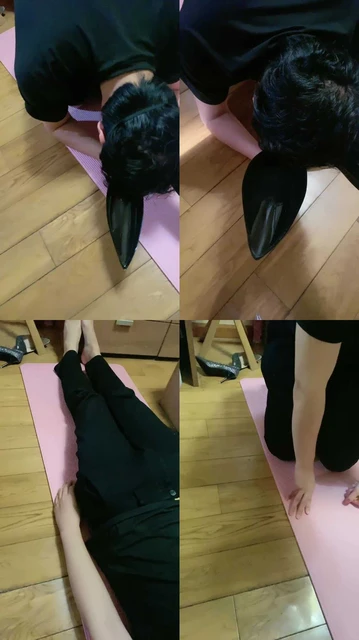 【艾丝】强制狗舔脏鞋