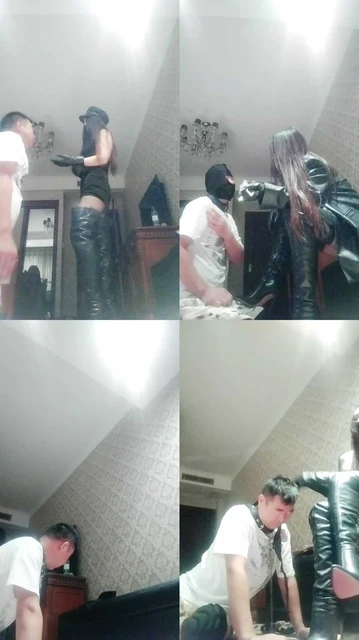 【苏州十三姨】高跟长靴踩虐/抽耳光/呼吸控制【双视角版】