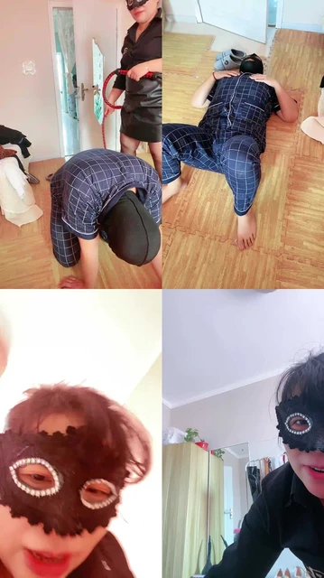 【佳琪女王S】重口味暴虐上司,上司进门还不依不服