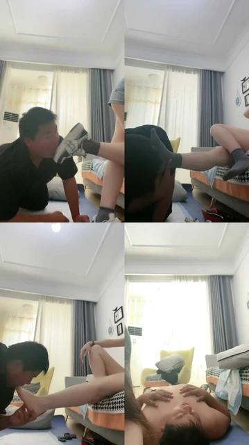 【不期而遇S】清理鞋底！闻嗅美臀