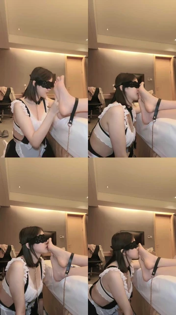 【妆主大大】你们的女神我的脚奴