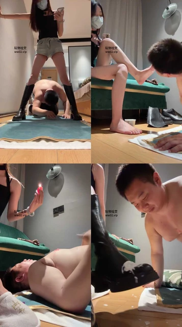 【夏清】骑马长靴/长靴踩虐/藤条鞭打/裸足深喉/滴蜡