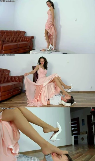 【欧美女王】脸被Greek女神装进地板箱里用臭丝袜脚踩在脚下蹂躏!当脚垫