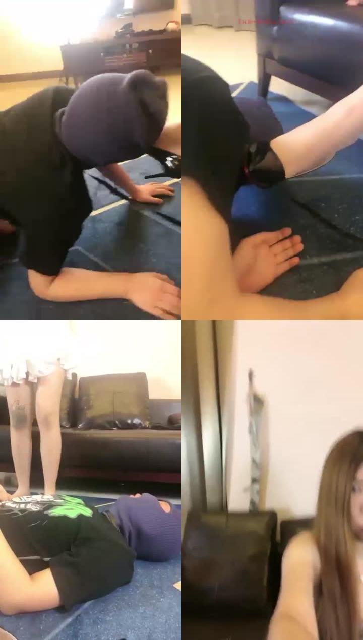 【黑甜女蒂】 上门调教老粉丝