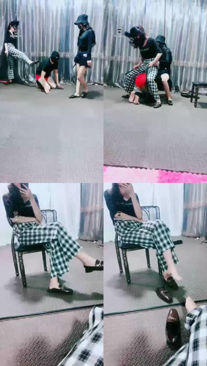 【茹一】姐妹双主虐圈养私奴