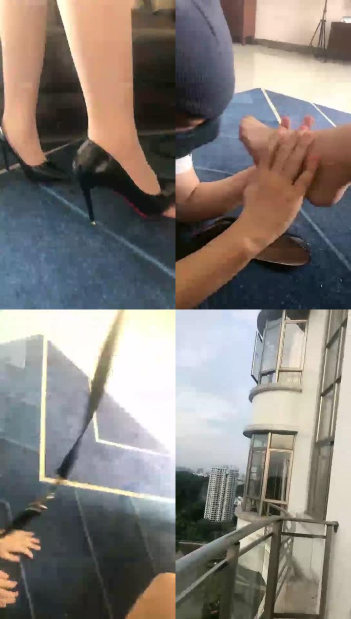 【黑甜女蒂】空姐的癖好 让邻居看见我的贱奴犯骚