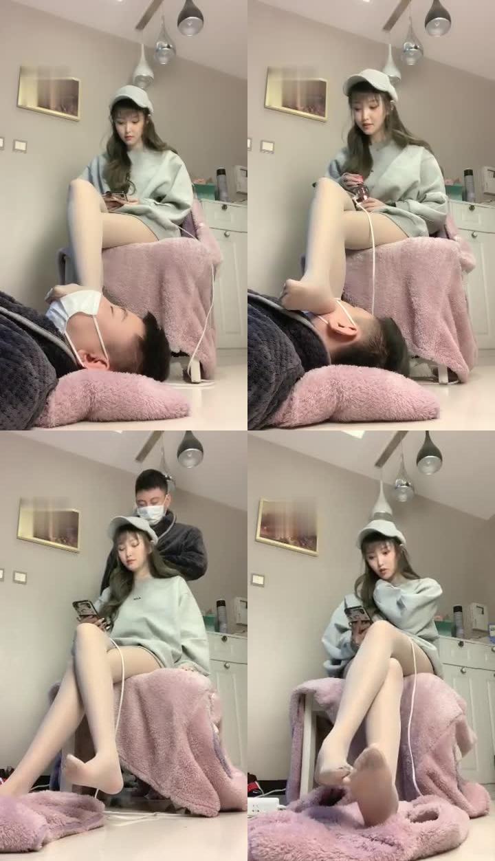 【梦幻Abby】超美女王踩踏 贱狗的宿命 