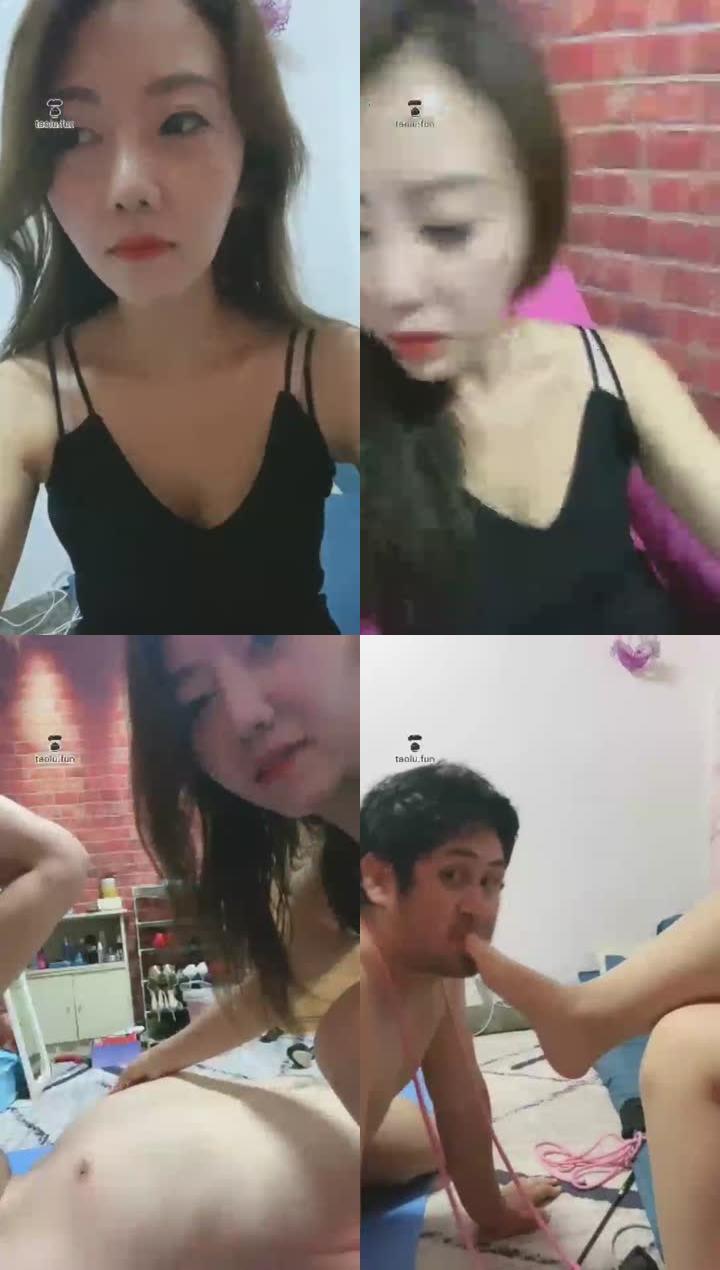 【冰冰女神】双女主戏耍外国狗狗 