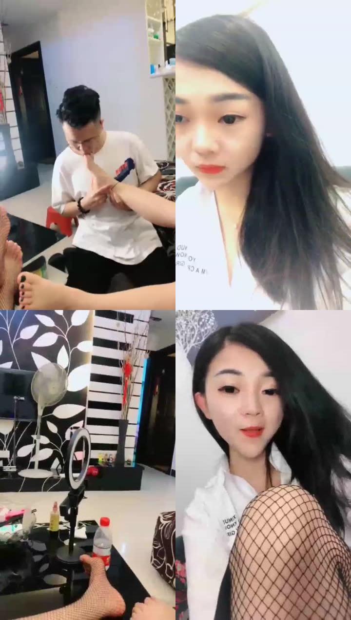 【粤主】三个女同学调教男M