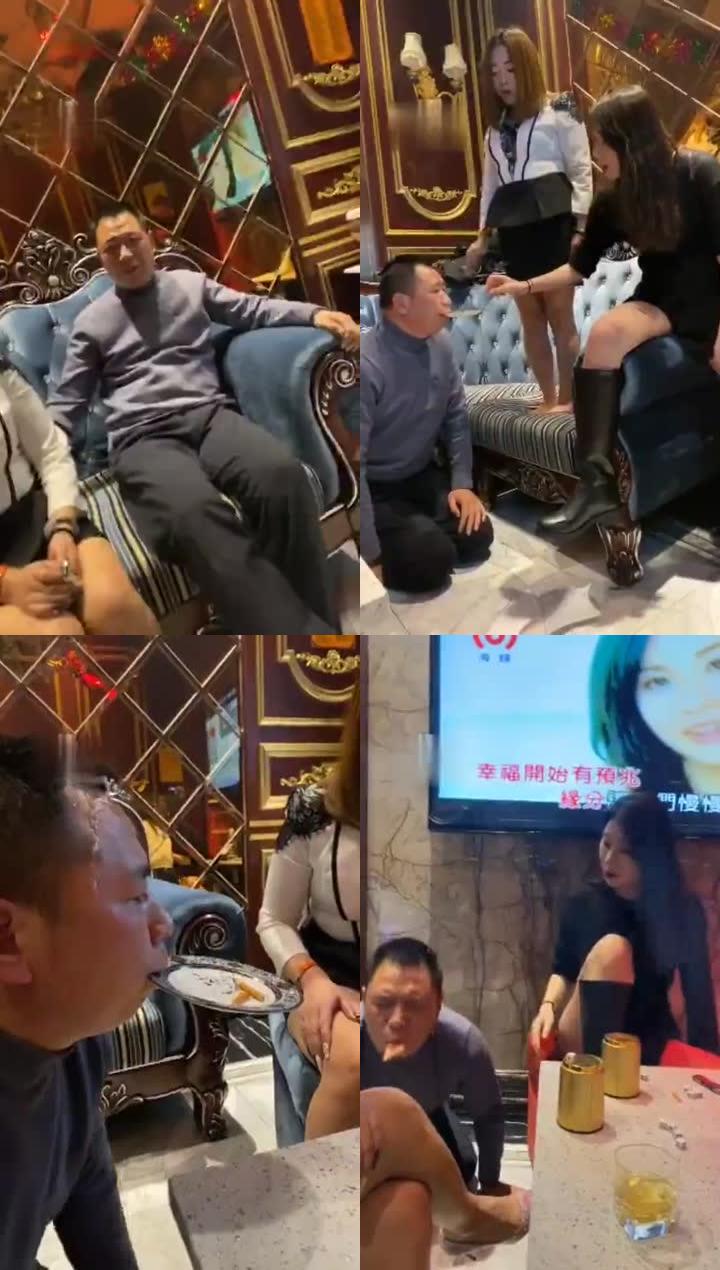 【汐汐大人】带KTV小妹玩弄我的老奴隶 